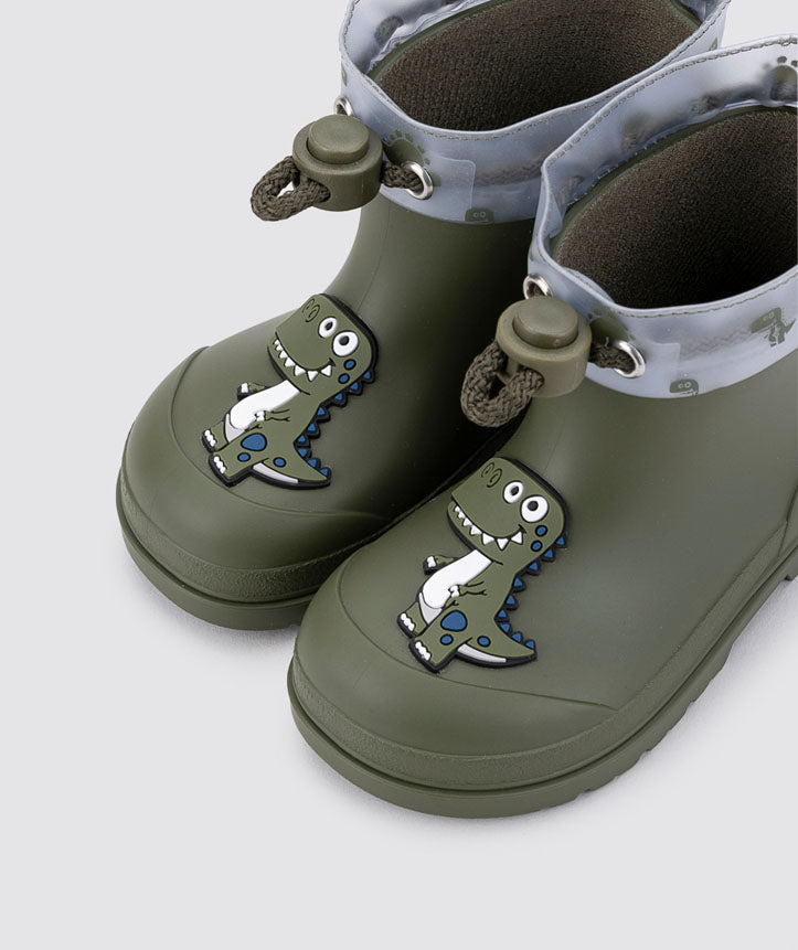 Galochas Mendi Dino Kaki - Igor