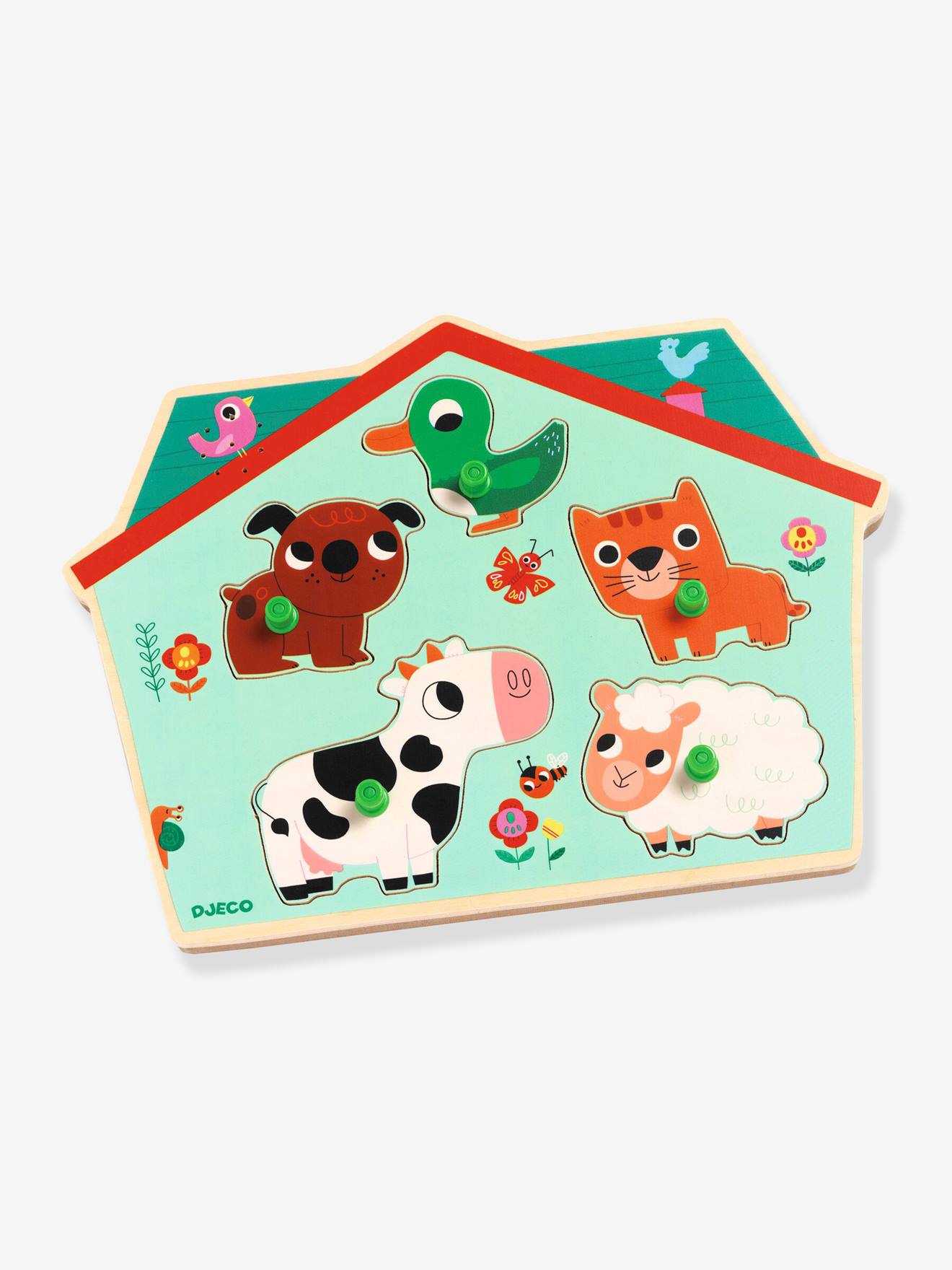 Puzzle Sonoro de Animais - DJECO