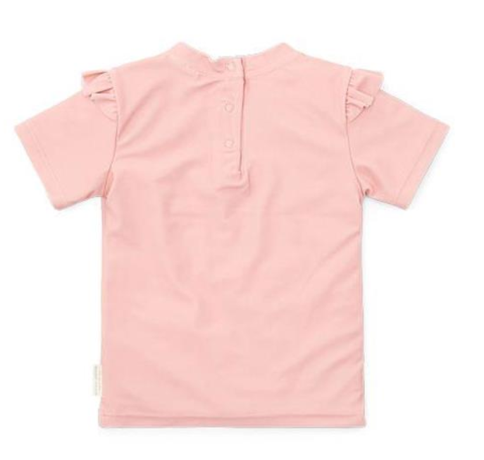 T-shirt de banho com Cavalo Marinho Rosa - Little Dutch