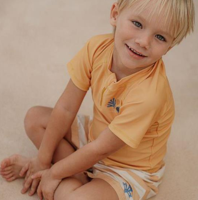 T-shirt de banho Honey Yellow - Little Dutch