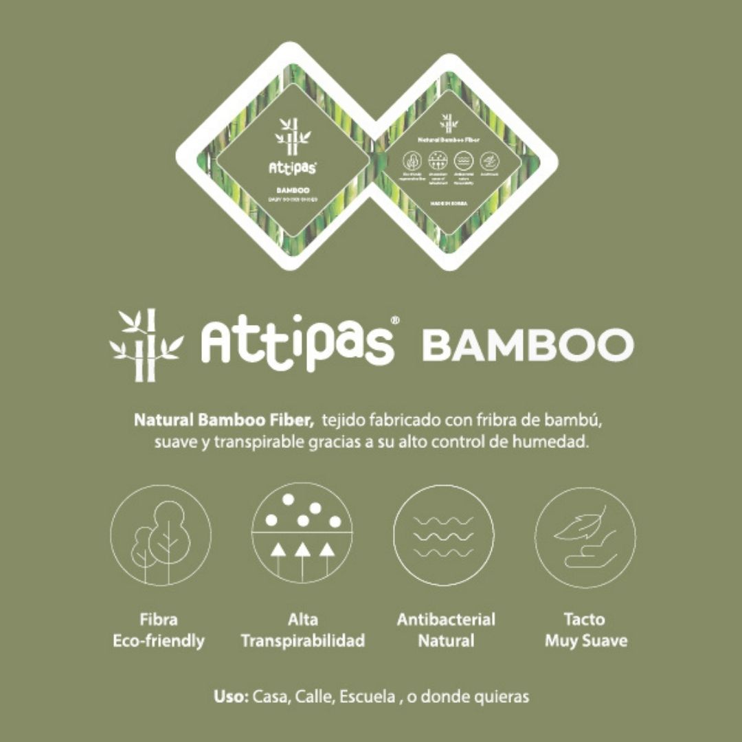Attipas Bear Beige - Bambú - Verão