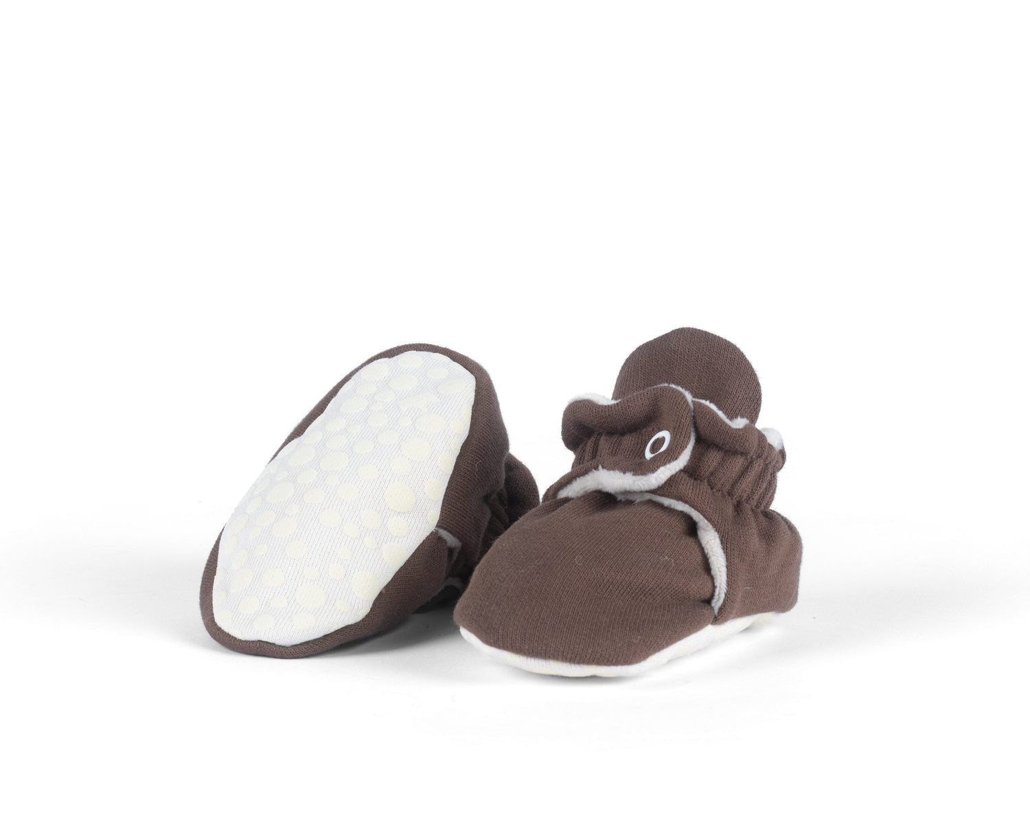 Baby Booties Fluffy Chocolate Tiramisu (Inverno) - Zás Trás for Babies
